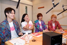 左からカイ、よしこ、リョウガ、ユーキ。(c)フジテレビ