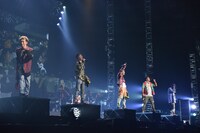 DOBERMAN INFINITY「DOBERMAN INFINITY LIVE TOUR 2019 5IVE ～必ず会おうこの約束の場所で～」大阪・大阪城ホール公演2日目の様子。