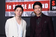 村上虹郎と森崎ウィン(PRIZMAX)。