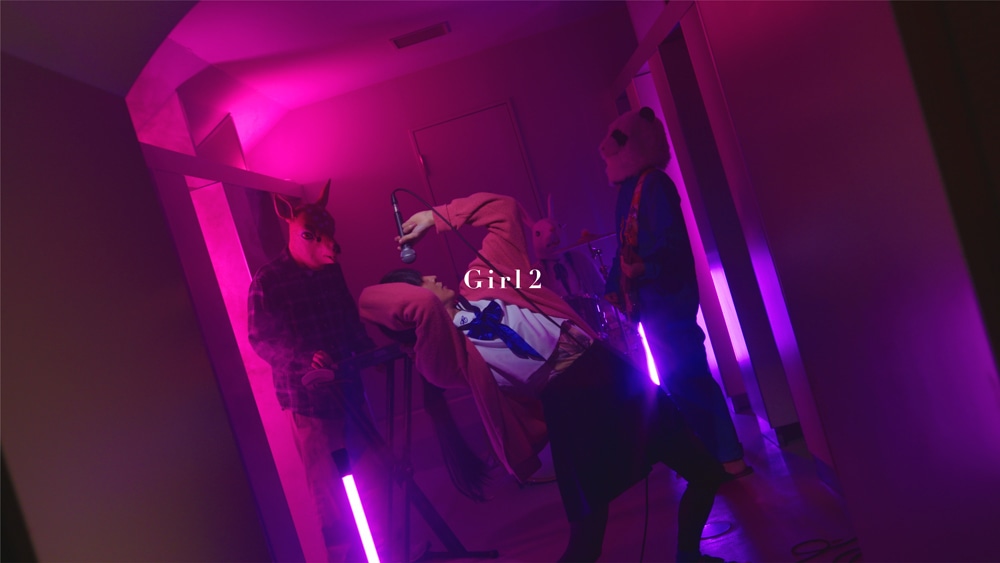 神聖かまってちゃん「Girl2」MVのワンシーン。
