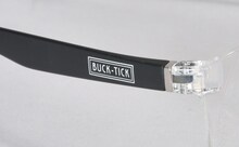 「BUCK-TICK Yagami Toll×Zoff DECA」（ブラック）のつる。