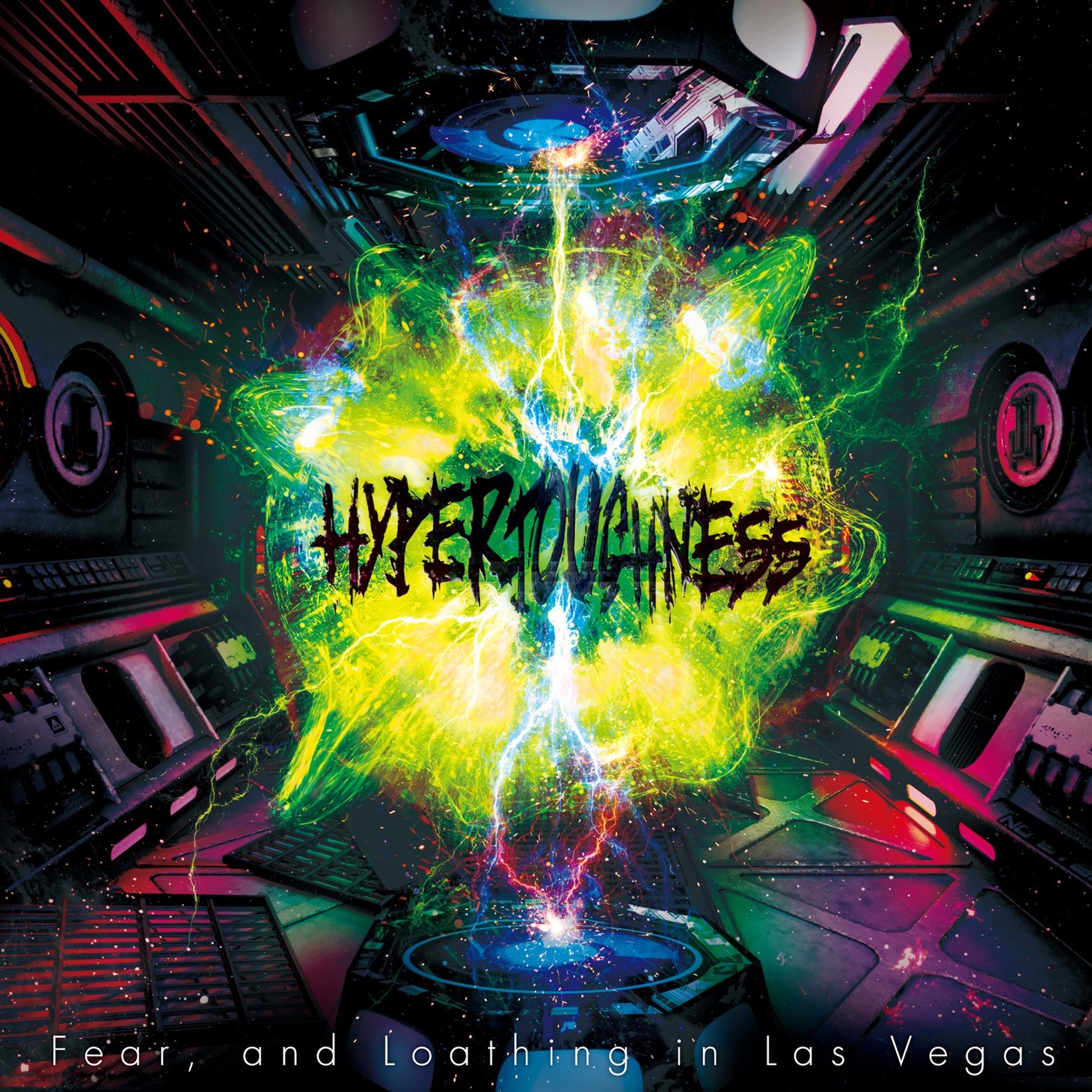 Fear, and Loathing in Las Vegas「HYPERTOUGHNESS」ジャケット。