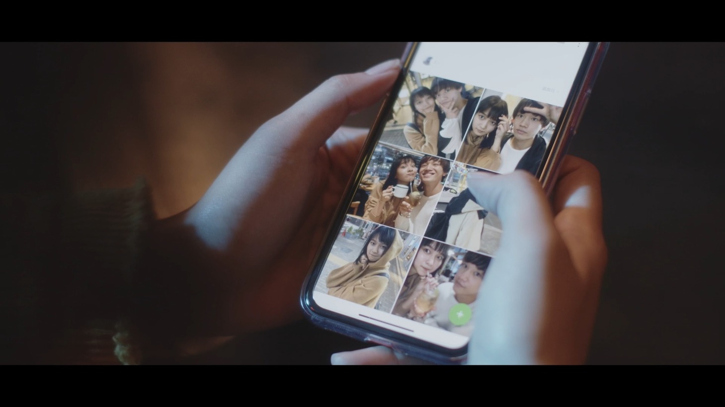 當山みれい「sayonara」ミュージックビデオのワンシーン。