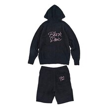 「BLACKPINK 2019-2020 WORLD TOUR IN YOUR AREA POPUP STORE」で販売されるセットアップルームウェア裏面（L/ハーフパンツ）。