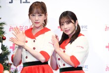左から堀未央奈、与田祐希。