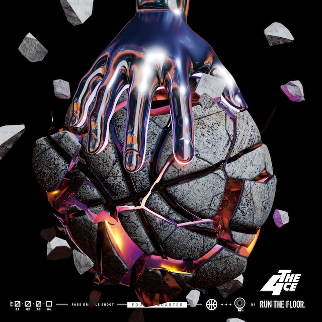 RUN THE FLOOR「THE 4CE」ジャケット