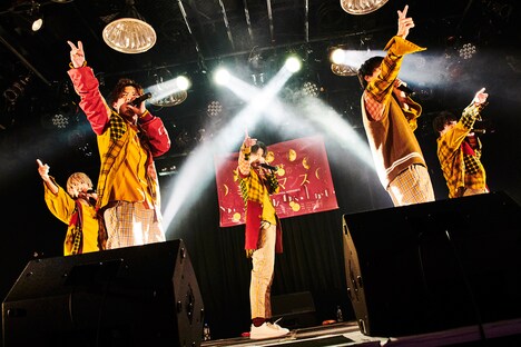 CUBERS「CUBERS 東名阪TOUR~僕と君の妄想ロマンス~」最終公演の様子。(撮影:上溝恭香)