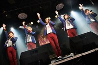 CUBERS「CUBERS 東名阪TOUR～僕と君の妄想ロマンス～」最終公演の様子。（撮影：上溝恭香）