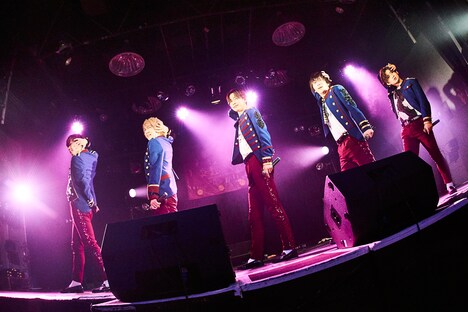 CUBERS「CUBERS 東名阪TOUR~僕と君の妄想ロマンス~」最終公演の様子。(撮影:上溝恭香)