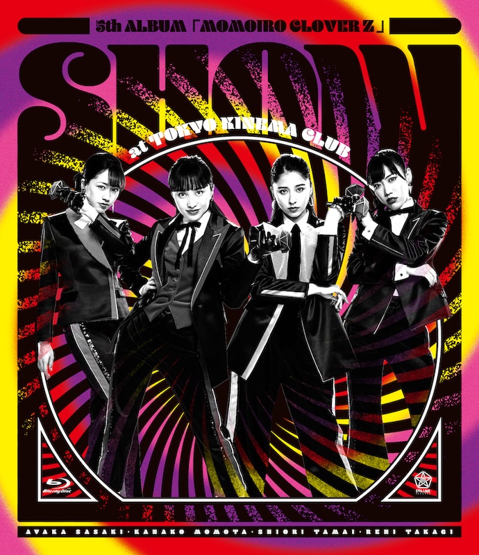 ももいろクローバーZ「5th ALBUM『MOMOIRO CLOVER Z』SHOW at 東京キネマ倶楽部」Blu-ray盤ジャケット
