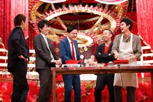 「華丸大吉＆千鳥のテッパンいただきます！」収録時の様子。(c)カンテレ