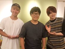 左から大野雄大、さかいゆう、花村想太。