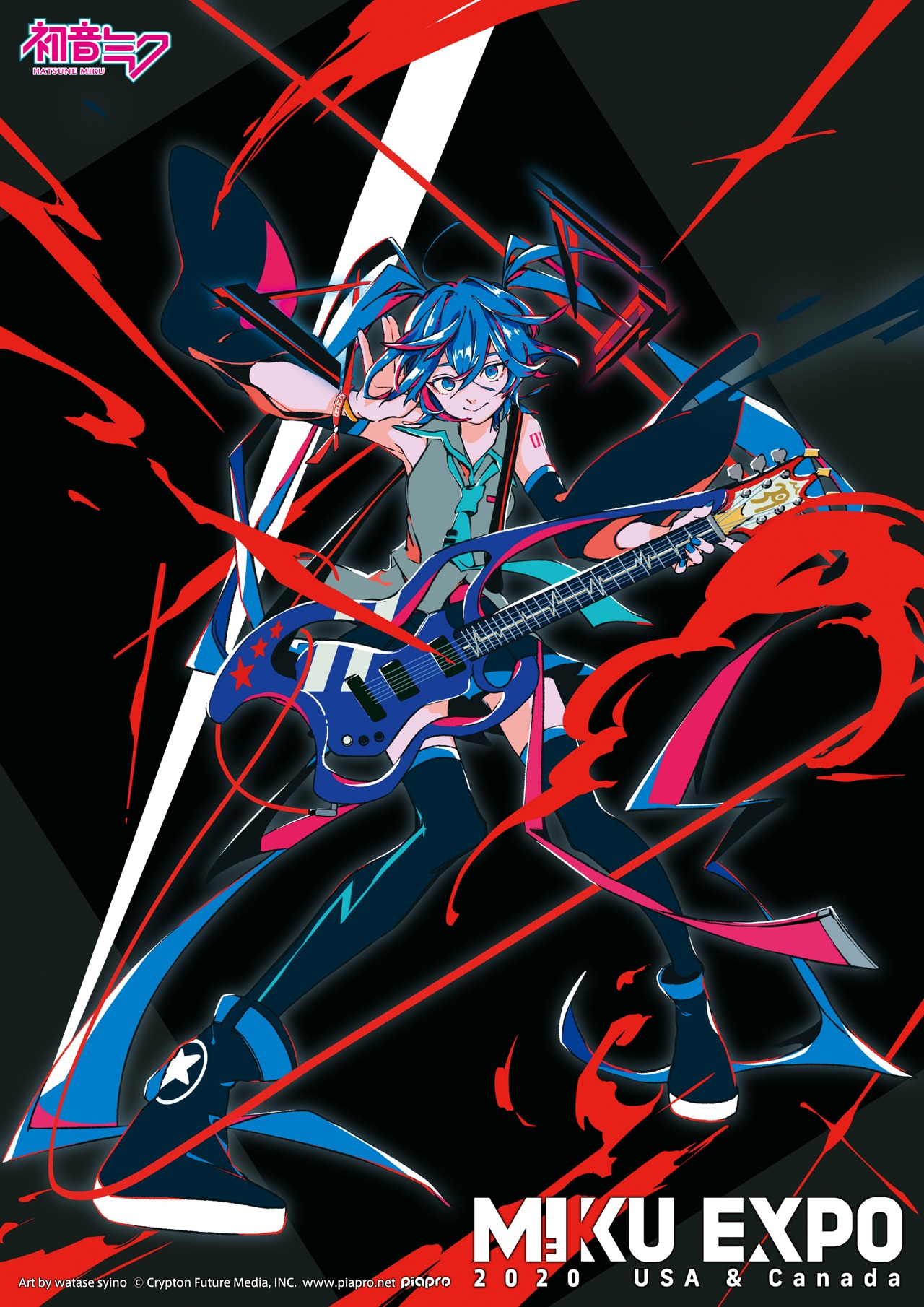 「HATSUNE MIKU EXPO 2020 USA & Canada」告知ビジュアル