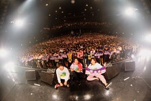 Saucy Dog「ブルーピリオド Release tour『いつだって今日がはじまりツアー』」東京・Zepp Tokyo公演の様子。（撮影：白石達也）