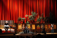 Yellow Magic Orchestraによる演奏の様子。（撮影：関口佳代）