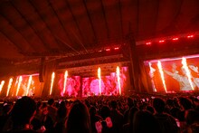 BLACKPINK「BLACKPINK 2019-2020 WORLD TOUR IN YOUR AREA」東京・東京ドーム公演の様子。