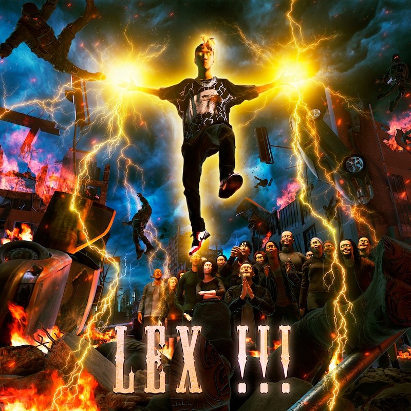 LEX「!!!」配信ジャケット