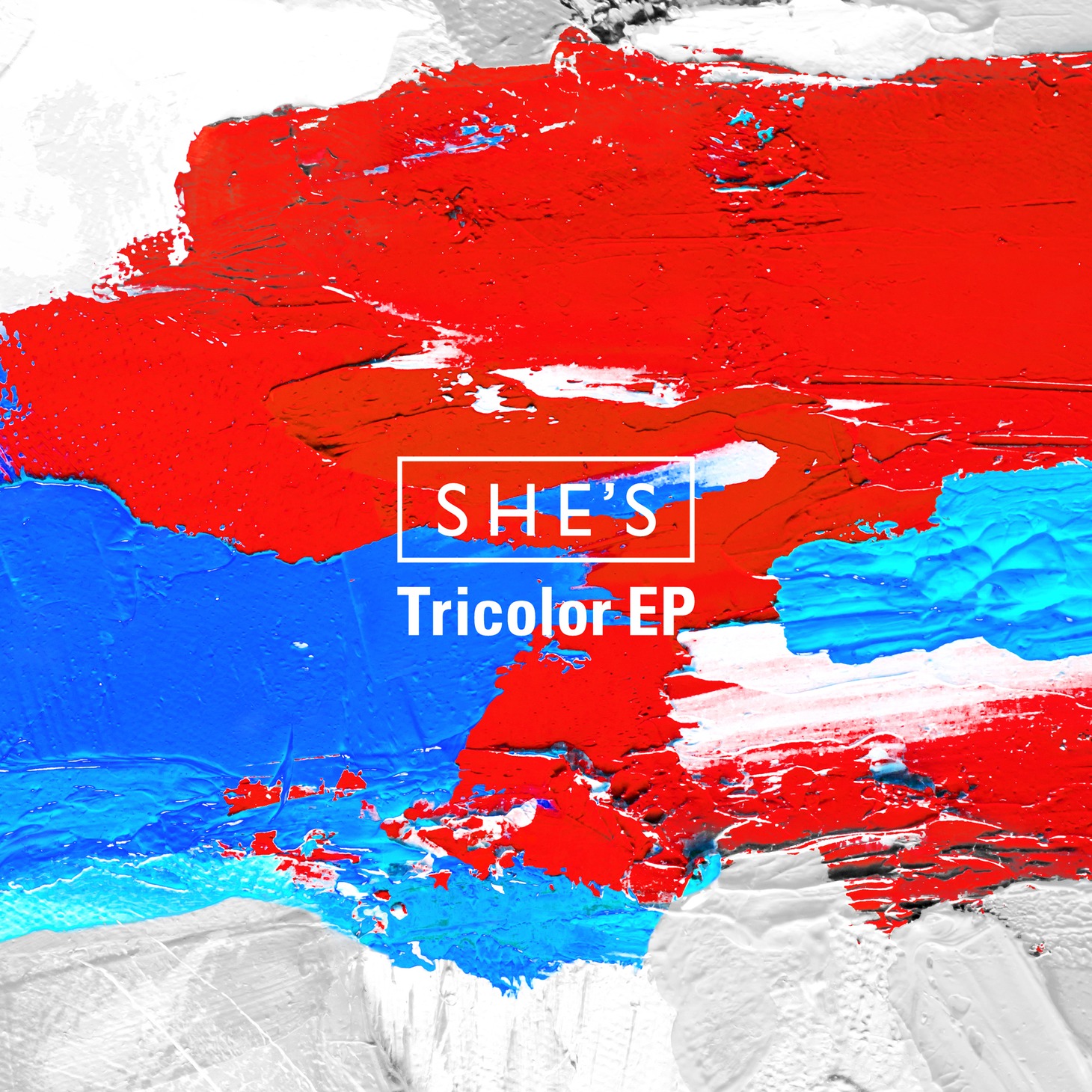SHE'S「Tricolor EP」初回限定盤ジャケット