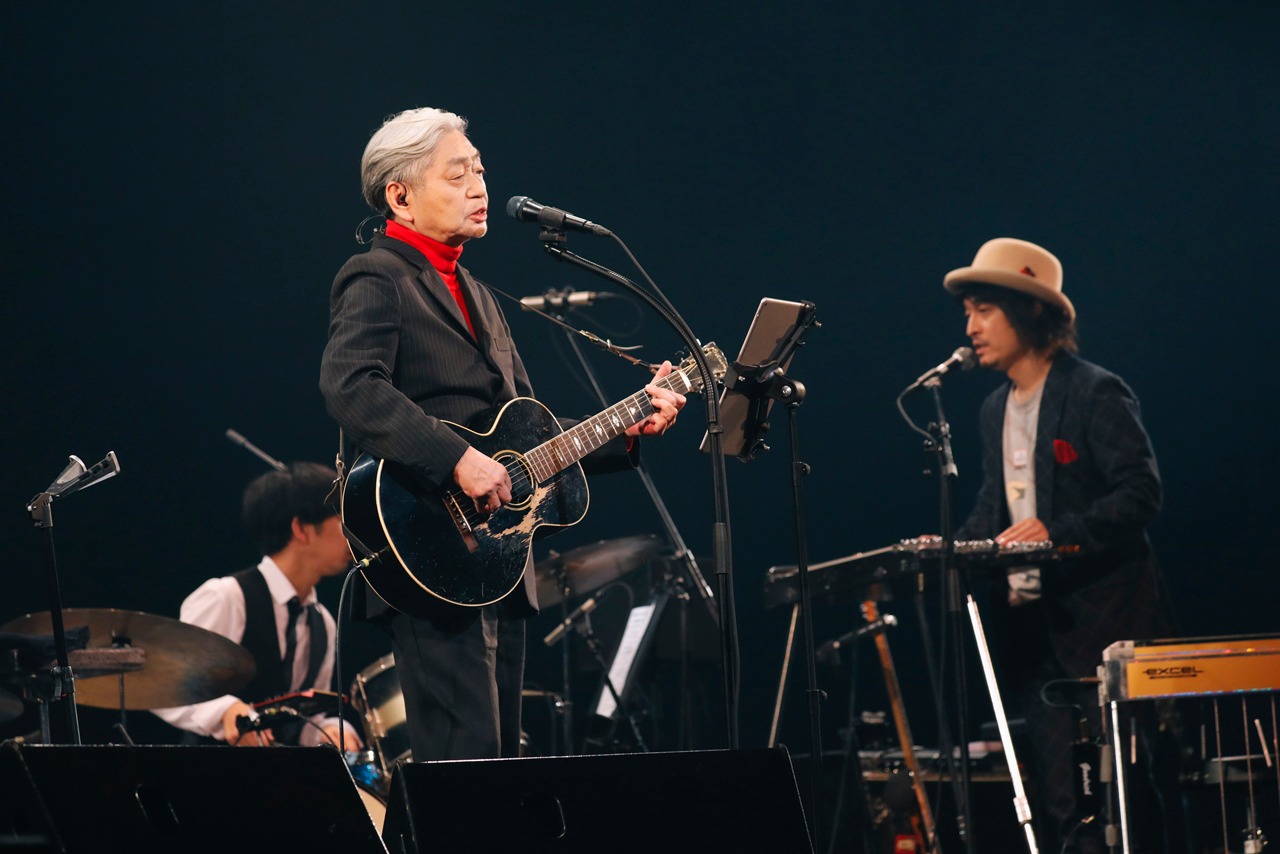 「細野晴臣 音楽活動50周年記念オフィシャル・プロジェクト『Day1 細野晴臣 50周年記念特別公演』」の様子。（撮影：関口佳代）