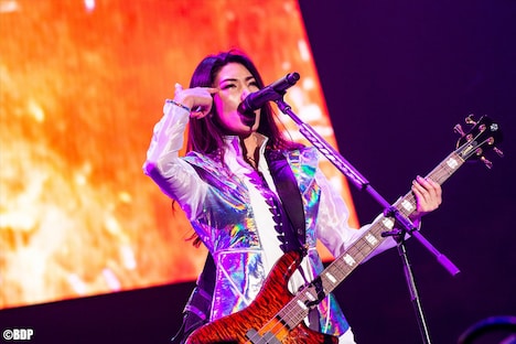 Raychell（B, Vo / RAISE A SUILEN）（写真提供：ブシロード）