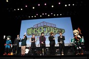 「僕のヒーローアカデミア THE MOVIE ヒーローズ：ライジング」完成披露試写イベントの様子。
