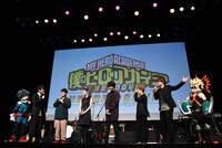 「僕のヒーローアカデミア THE MOVIE ヒーローズ：ライジング」完成披露試写イベントの様子。