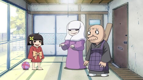 アニメ「ざしきわらしのタタミちゃん」場面カット (c)「ざしきわらしのタタミちゃん」製作委員会