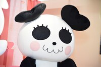 パンミィの着ぐるみに身を包んだヤマコ。