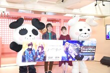 「HoneyWorksクリスマス大発表会inハニワのアトリエ展」の様子。