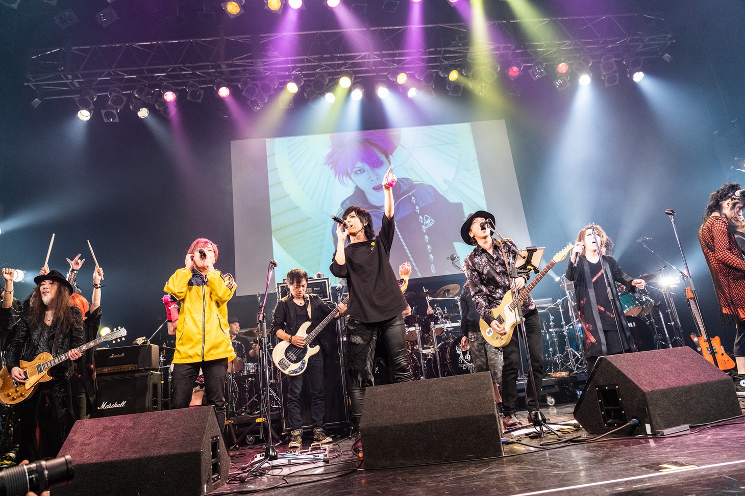 「hide Birthday Party 2019」hideセッションの様子。