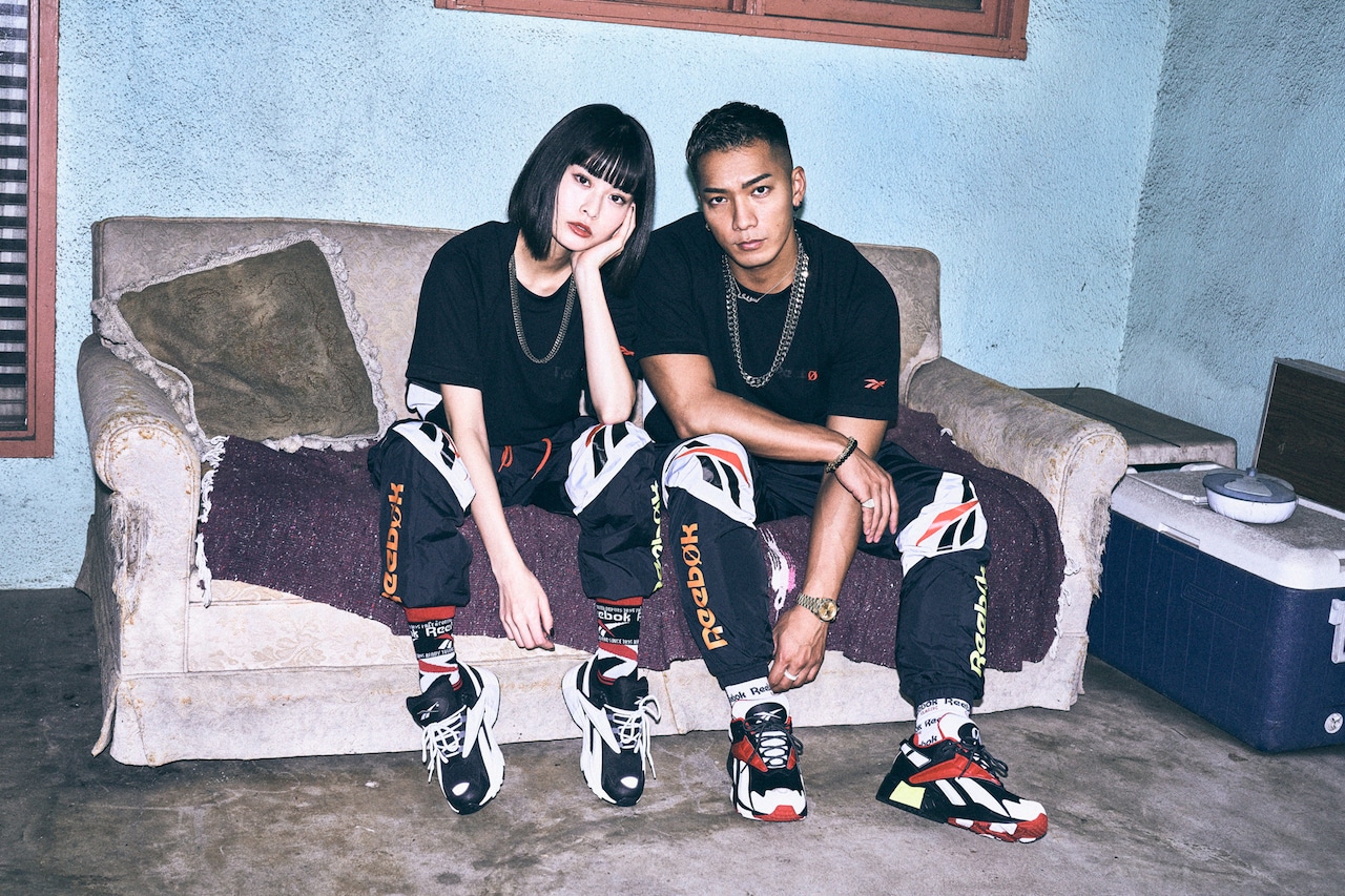 「Reebok CLASSIC×N0IR」メインビジュアル