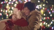 ソフトバンクCM「恋人がサンタクロース」編のワンシーン。