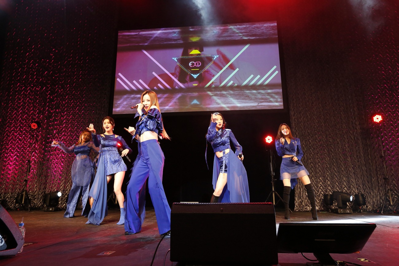 EXID（撮影：森久）