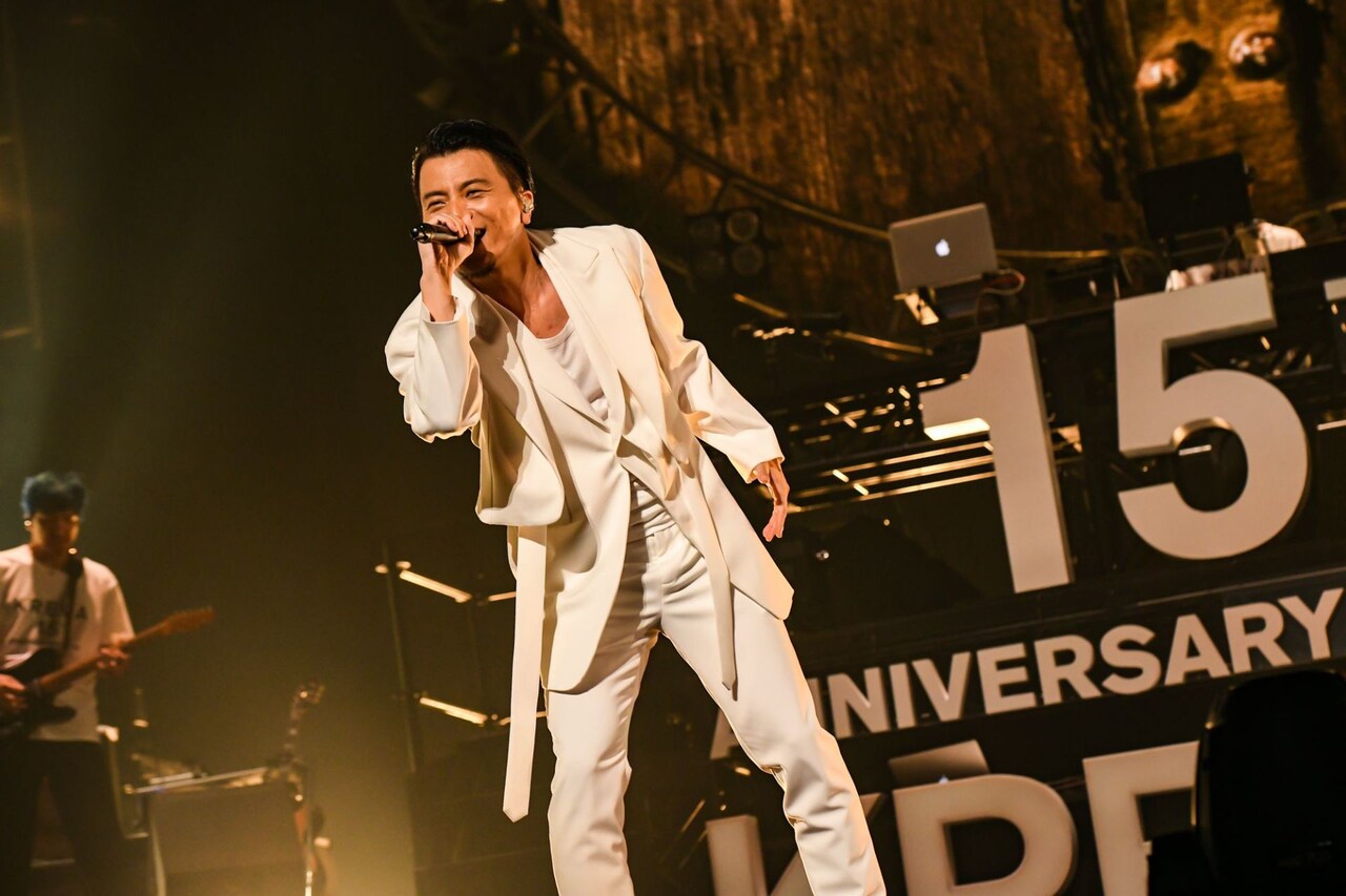 KREVAソロデビュー15周年武道館ライブ「成長の記録」2月にBD/DVD化