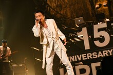 「KREVA NEW BEST ALBUM LIVE 成長の記録」の様子。