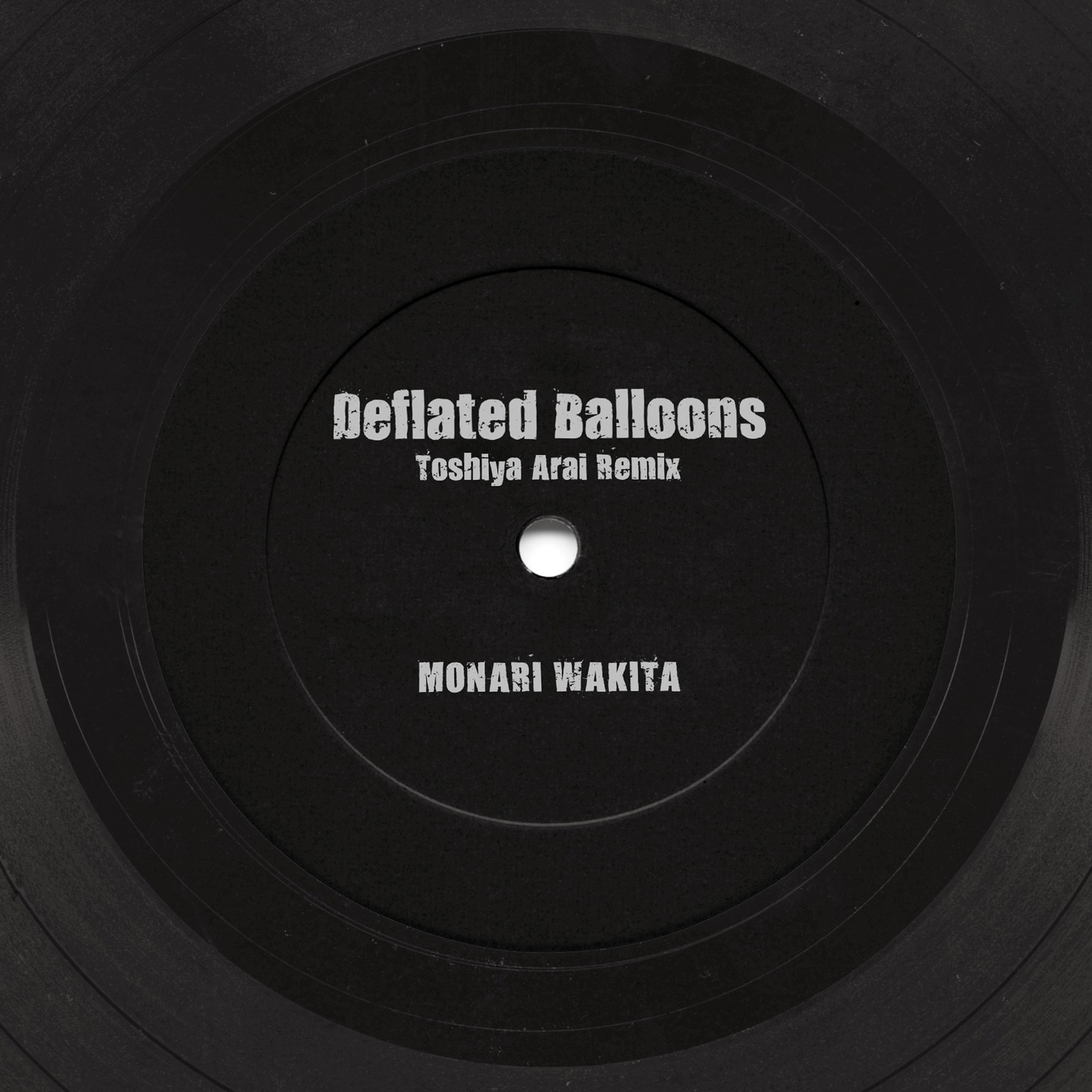 脇田もなり「Deflated Balloons（Toshiya Arai Remix）」配信ジャケット