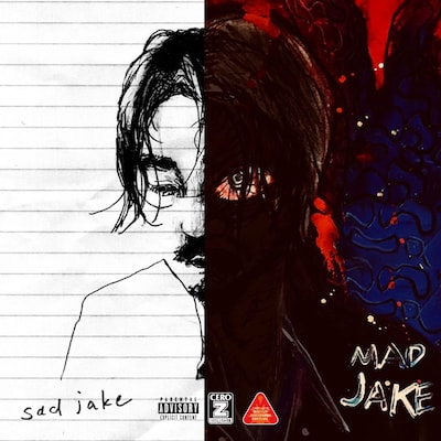Jin Dogg「SAD JAKE」「MAD JAKE」告知ビジュアル
