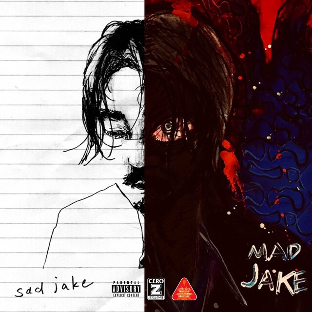 Jin Dogg「SAD JAKE」「MAD JAKE」告知ビジュアル