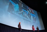 「ジュマンジ／ネクスト・レベル」初日舞台挨拶の様子。