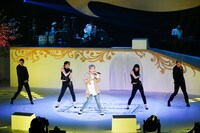 リョウク（SUPER JUNIOR）のソロライブの様子。