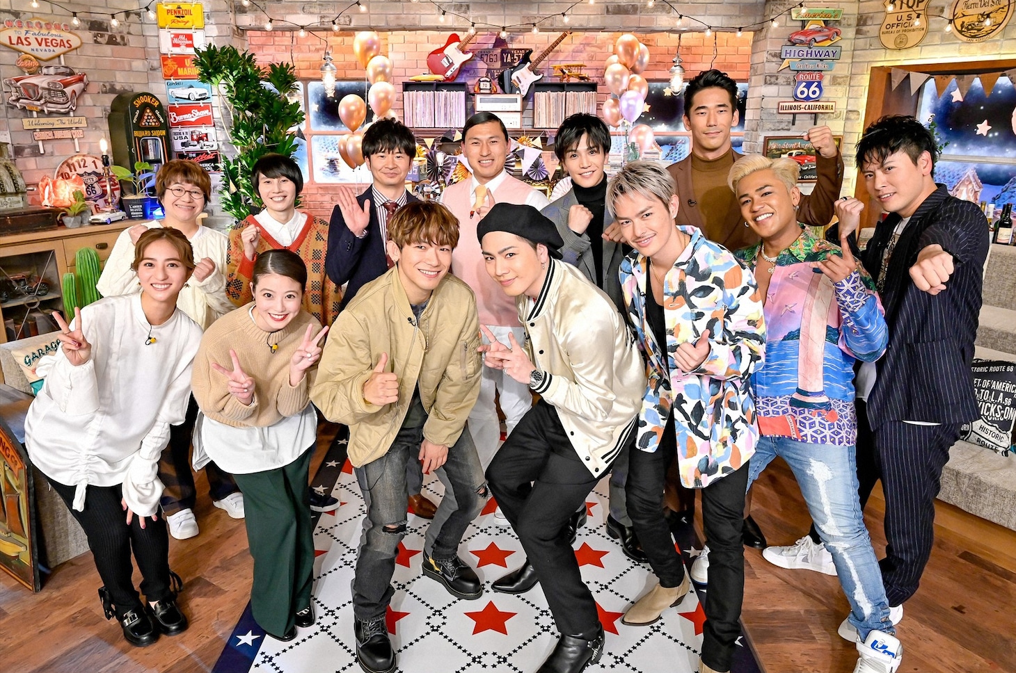 「ニンゲン観察バラエティ モニタリング×三代目 J SOUL CHRISTMAS 合体3時間半SP（仮）」の出演者。 (c)TBS