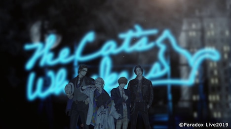 The Cat's Whiskers「MASTER OF MUSIC」ミュージックビデオのワンシーン。