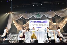 「TACONIJI HOUSE」の開催を報告するたこやきレインボー。