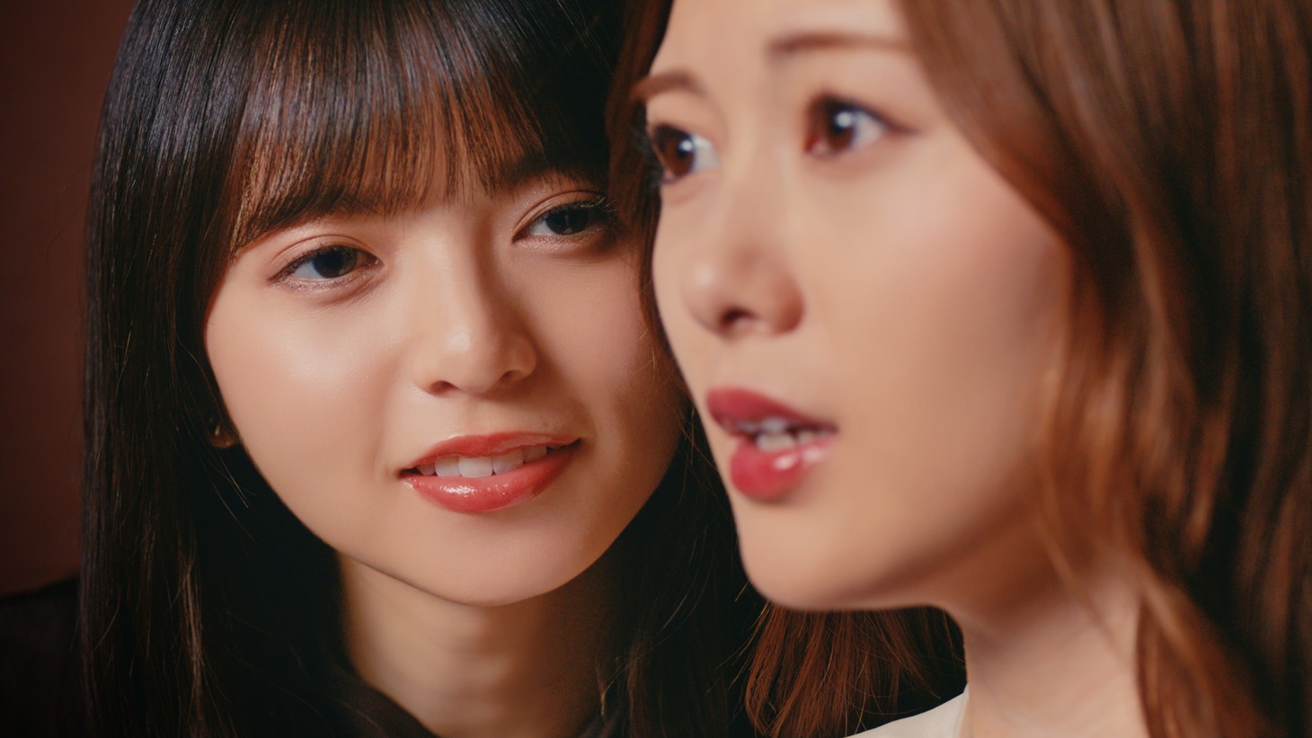 「明治 エッセル スーパーカップSweet's アフォガート」CM映像のワンシーン。(c)乃木坂46LLC