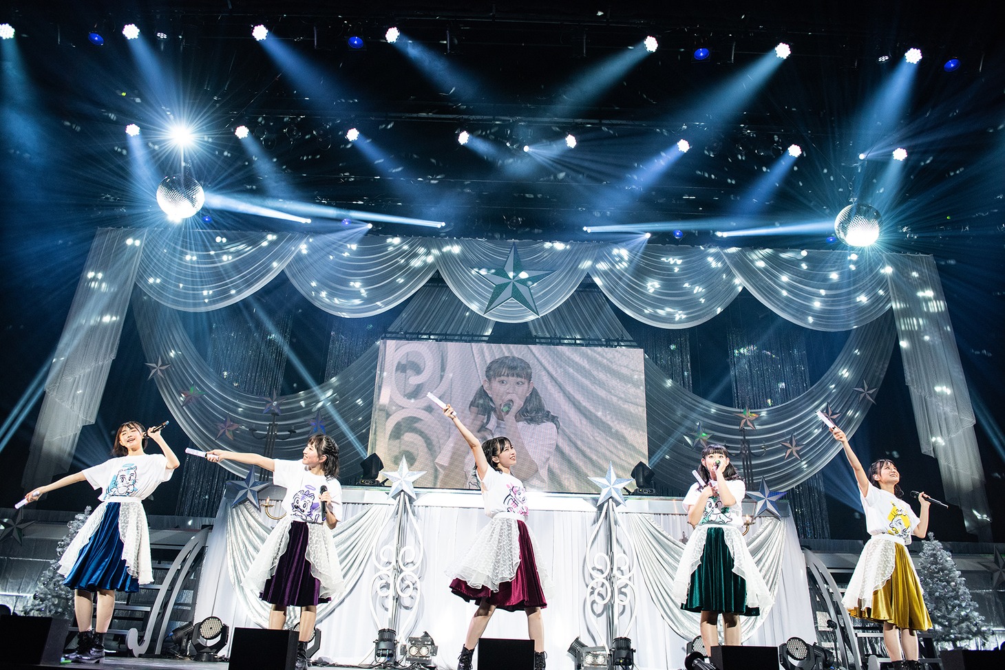 たこやきレインボー「なにわンダーランド2019～Joy to the World～」の様子。