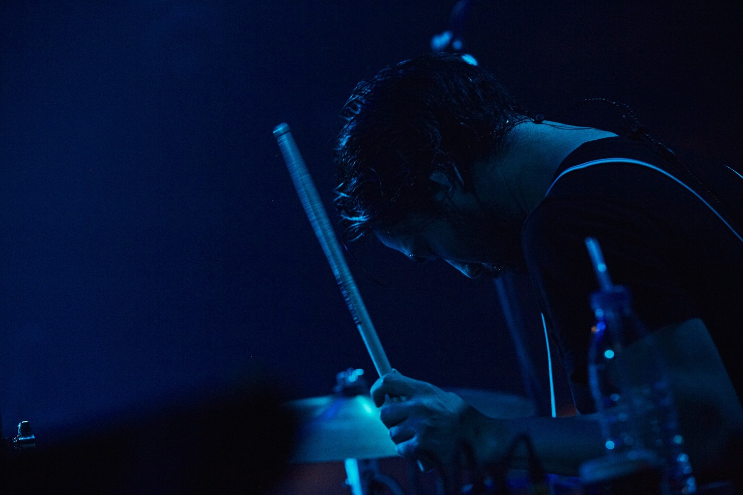 佐藤栄太郎（Dr）（撮影：豊田和志）