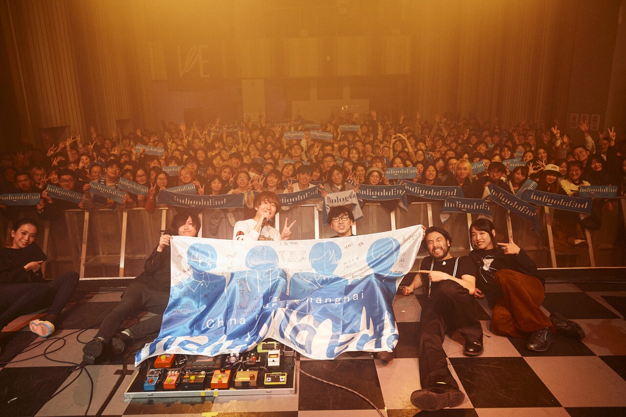 「indigo la End China tour 2019『私心実』」の様子。（撮影：豊田和志）