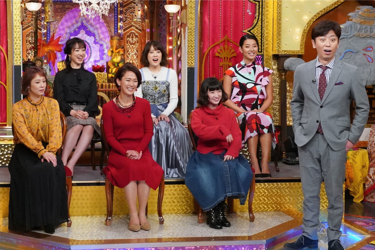 「今夜くらべてみました」パートの様子。(c)日本テレビ