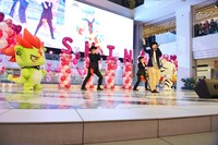 劇場版「KING OF PRISM ALL STARS -プリズムショー☆ベストテン-」公開記念イベントの様子。