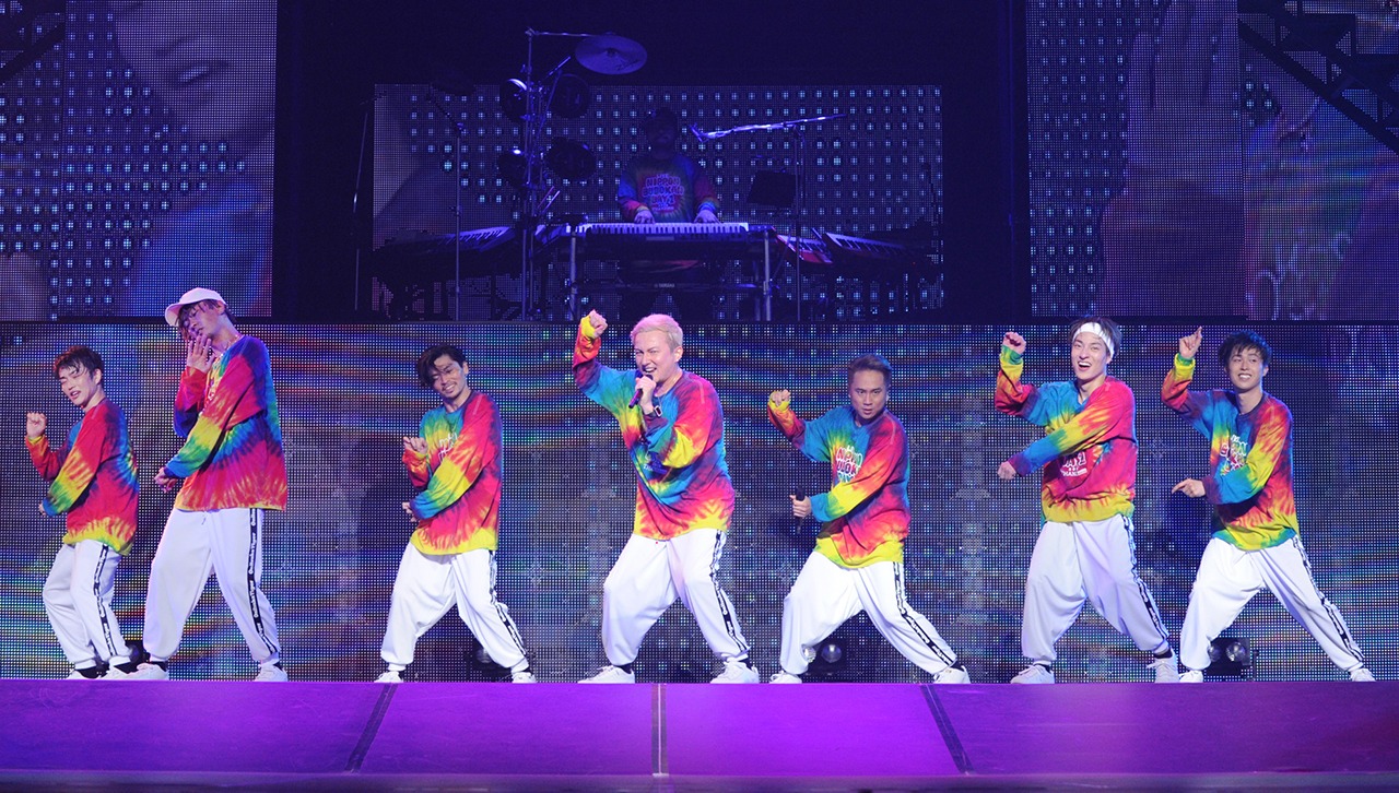 「LIVE DA PUMP 2019 THANX!!!!!!! FINAL」東京・日本武道館公演の様子。（写真提供：エイベックス）
